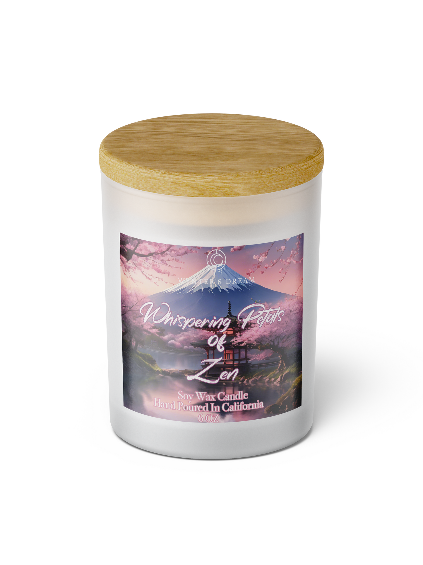 Whispering Petals Of Zen Premium Soy Wax Candle