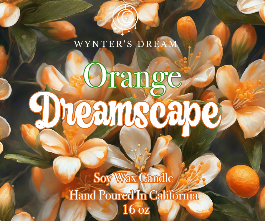 Orange Dreamscape Soy Wax Candle